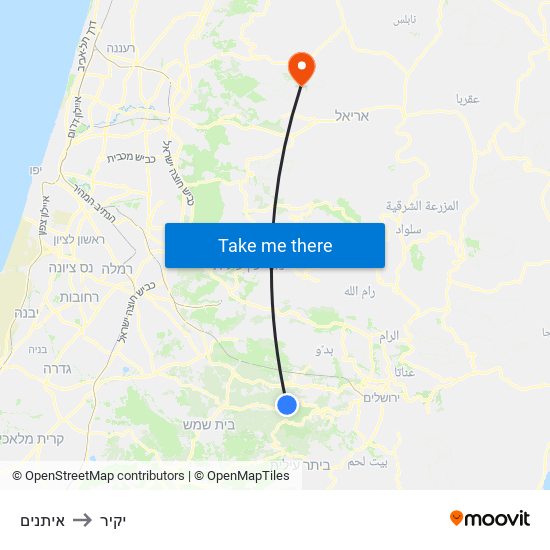 איתנים to יקיר map