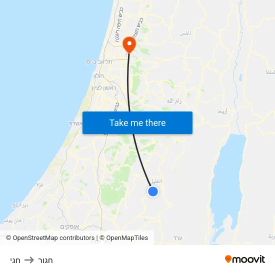 חגי to חגור map