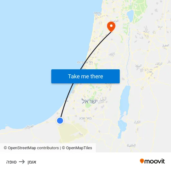 סופה to אומן map