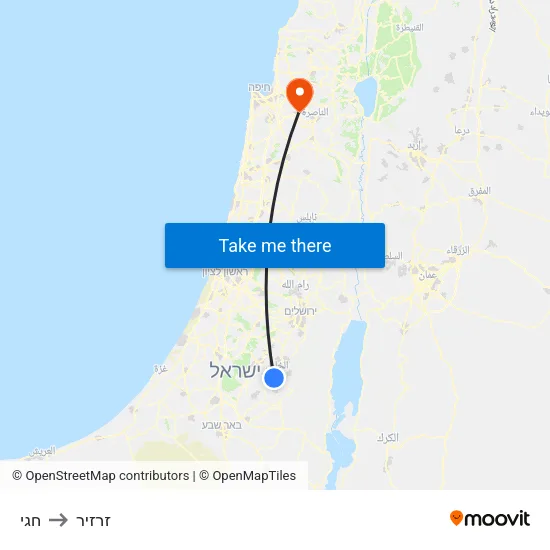 חגי to זרזיר map