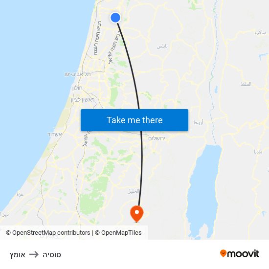 אומץ to סוסיה map