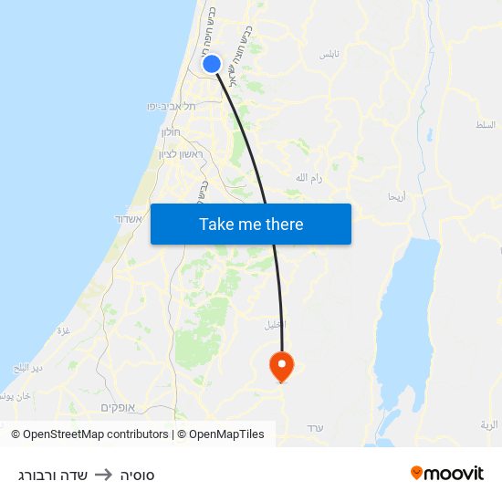 שדה ורבורג to סוסיה map