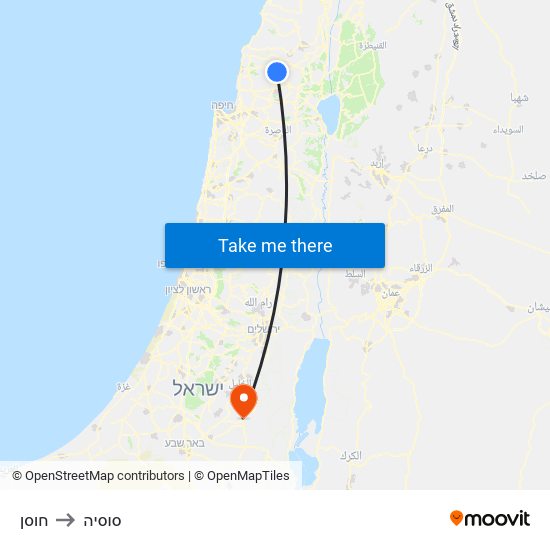 חוסן to סוסיה map