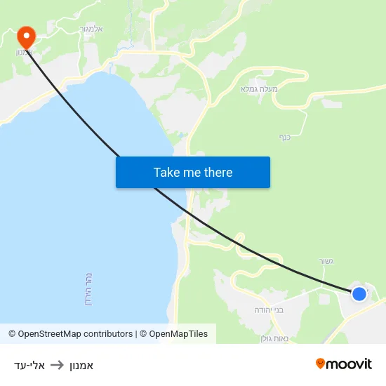 אלי-עד to אמנון map