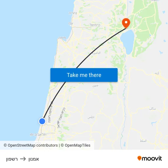 רשפון to אמנון map