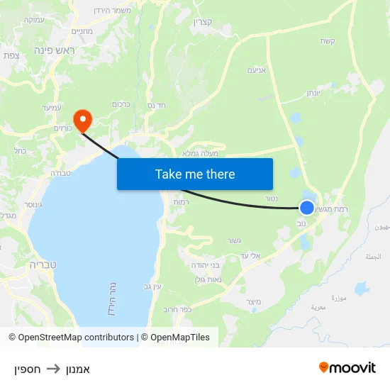 חספין to אמנון map