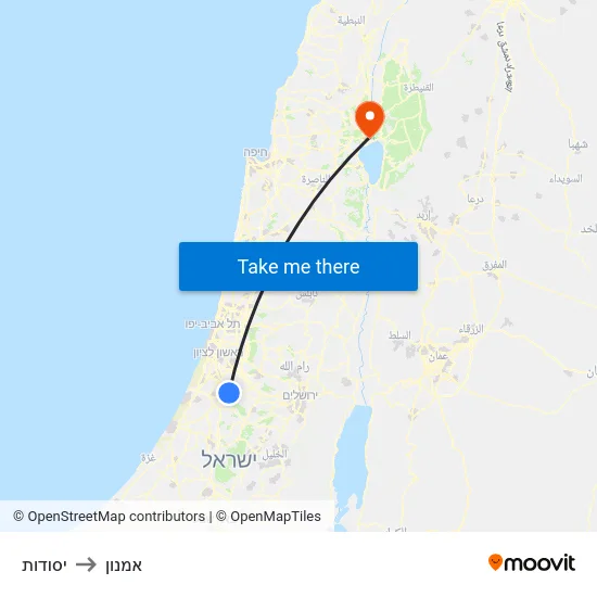 יסודות to אמנון map
