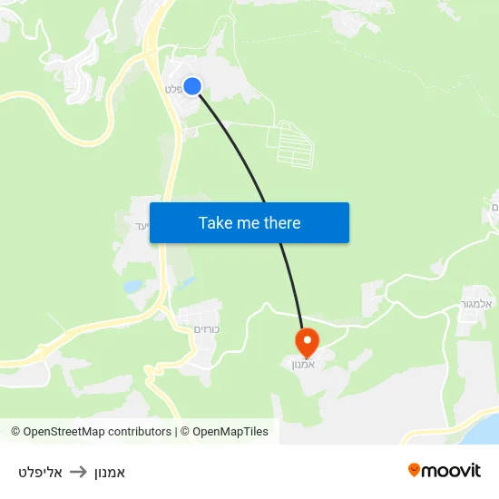 אליפלט to אמנון map