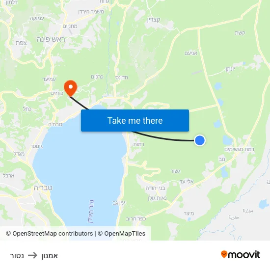 נטור to אמנון map