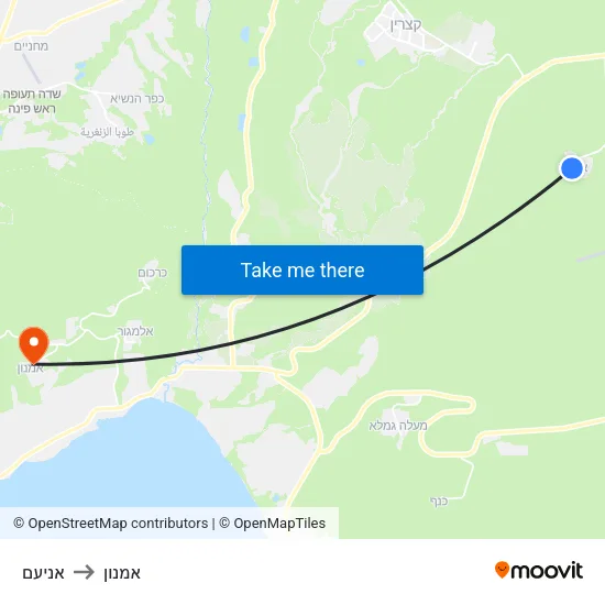אניעם to אמנון map