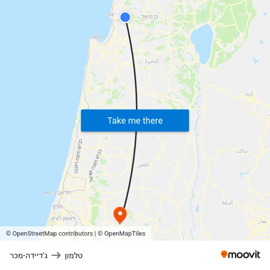 ג'דיידה-מכר to טלמון map