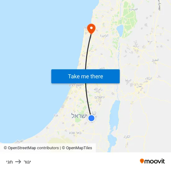 חגי to יגור map