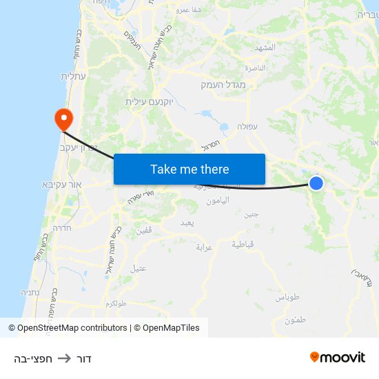 חפצי-בה to דור map