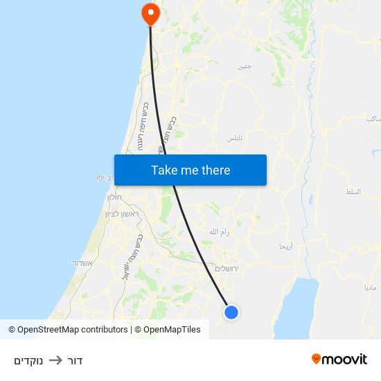 נוקדים to דור map