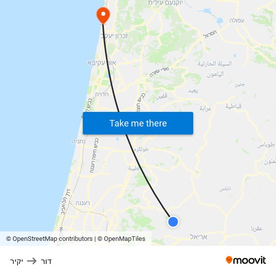 יקיר to דור map