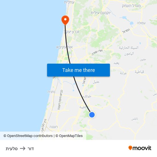 סלעית to דור map