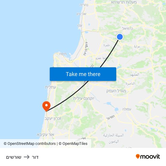 שורשים to דור map