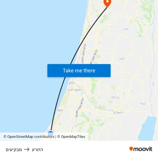 מבקיעים to הזורע map
