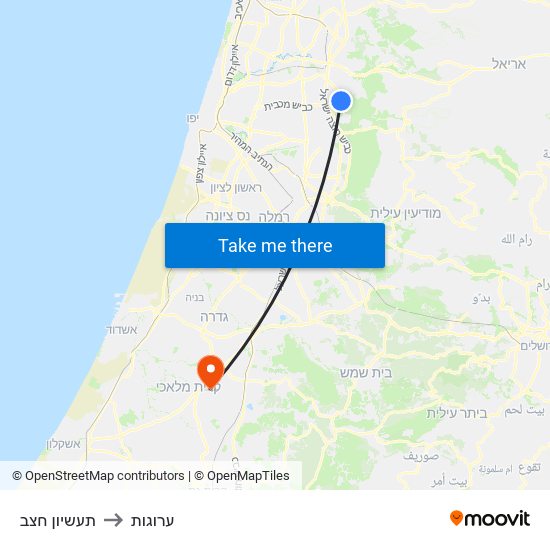 תעשיון חצב to ערוגות map