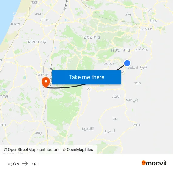 אלעזר to נועם map