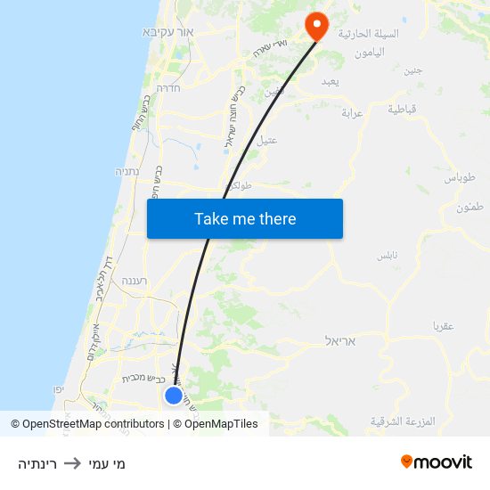 רינתיה to מי עמי map