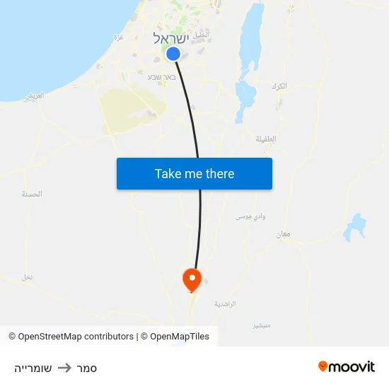 שומרייה to סמר map