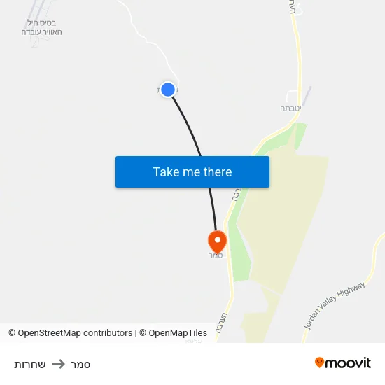 שחרות to סמר map