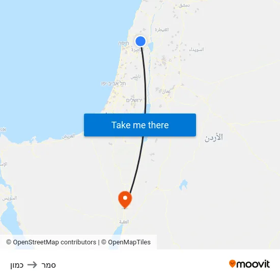 כמון to סמר map