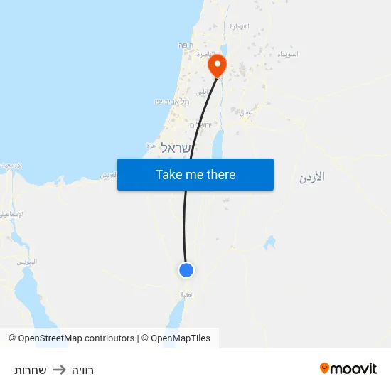 שחרות to רוויה map