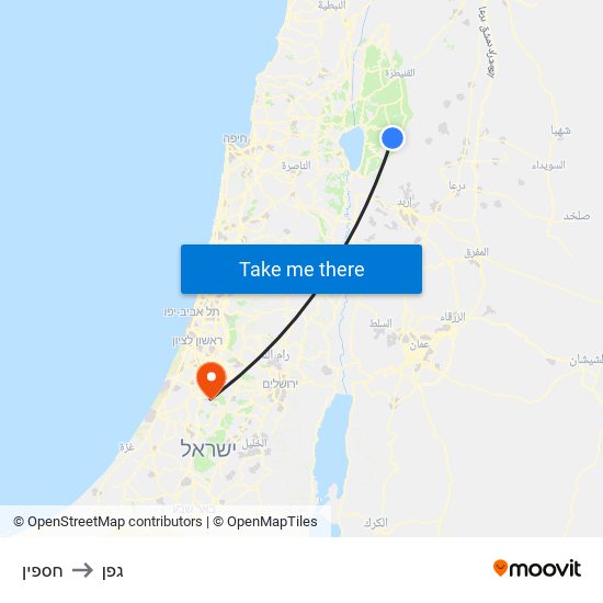 חספין to גפן map