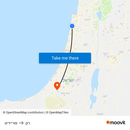 פוריידיס to רנן map