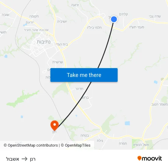 אשבול to רנן map