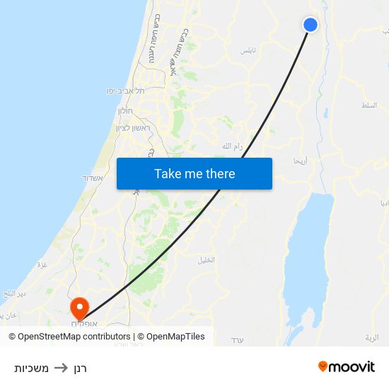 משכיות to רנן map