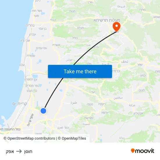 אפק to חוסן map