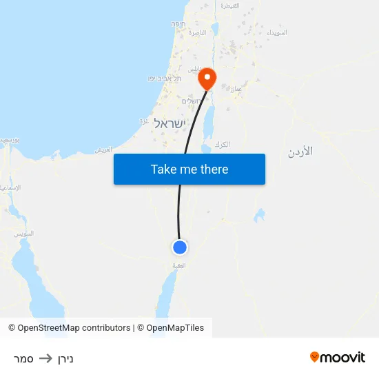 סמר to נירן map