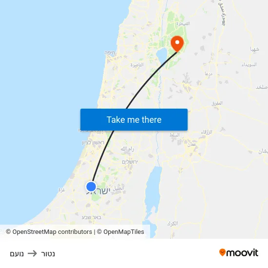 נועם to נטור map
