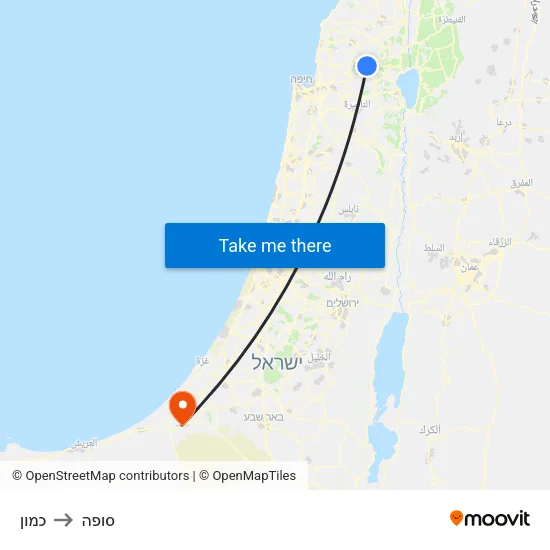 כמון to סופה map
