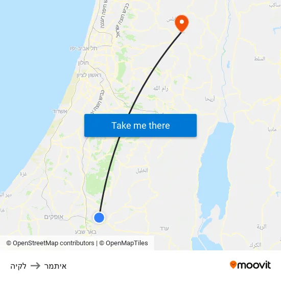 לקיה to איתמר map