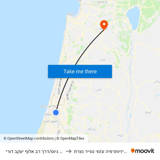 לשכת גיוס/דרך רב אלוף יעקב דורי to מכון פיזיותרפיה עזמי נסייר נצרת map