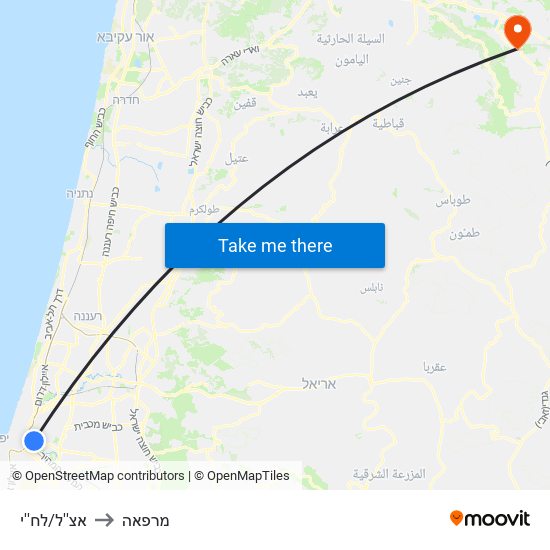 אצ''ל/לח''י to מרפאה map