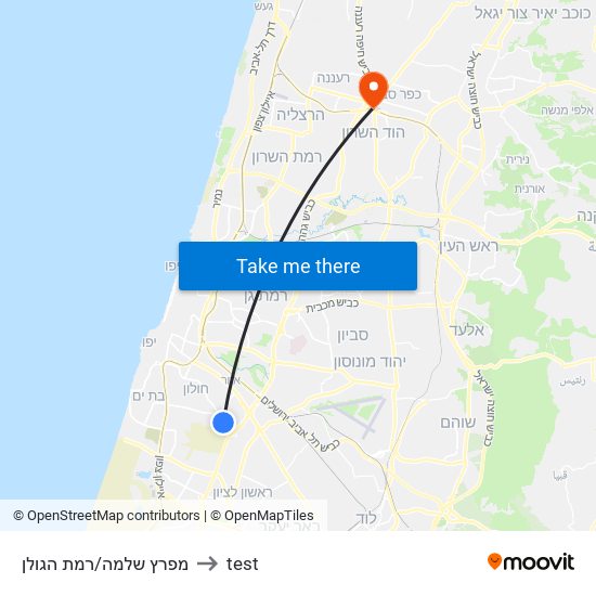 מפרץ שלמה/רמת הגולן to test map