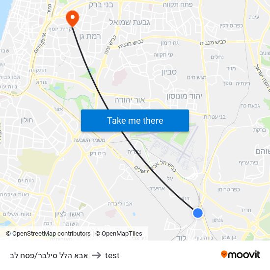 אבא הלל סילבר/פסח לב to test map