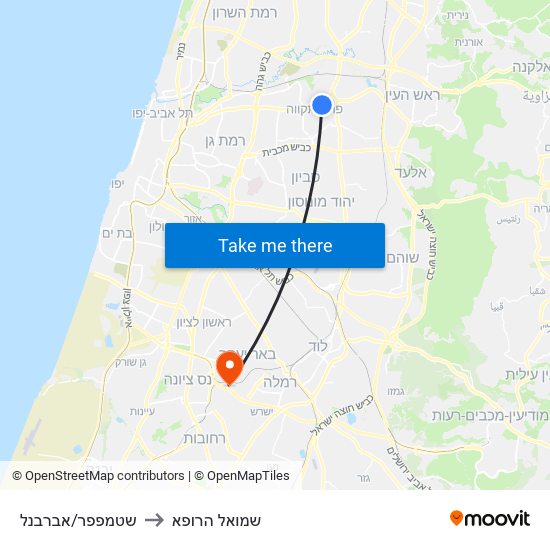 שטמפפר/אברבנל to שמואל הרופא map