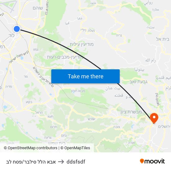 אבא הלל סילבר/פסח לב to ddsfsdf map