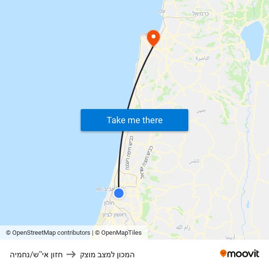 חזון אי''ש/נחמיה to המכון למצב מוצק map