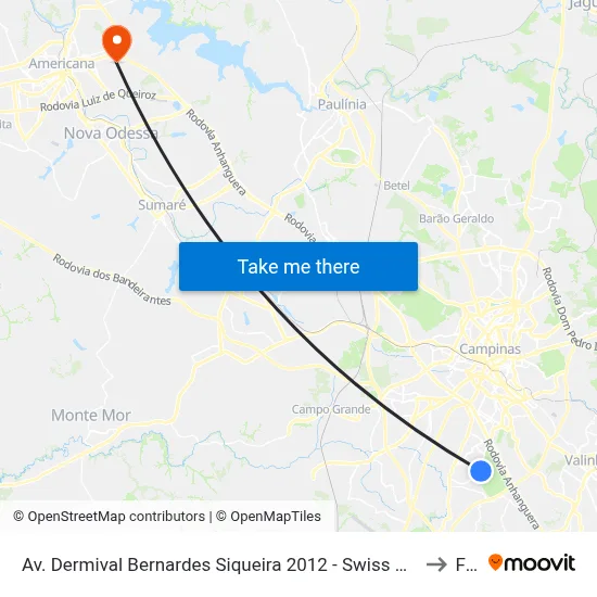 Av. Dermival Bernardes Siqueira 2012 - Swiss Park Campinas - SP Brasil to Fam map