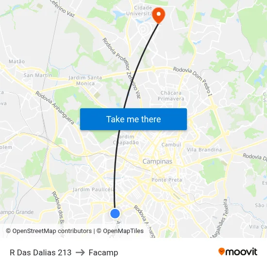 R Das Dalias 213 to Facamp map