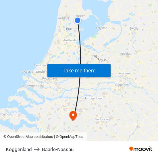 Koggenland to Baarle-Nassau map