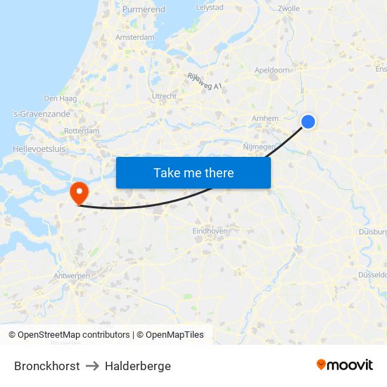 Bronckhorst to Halderberge map