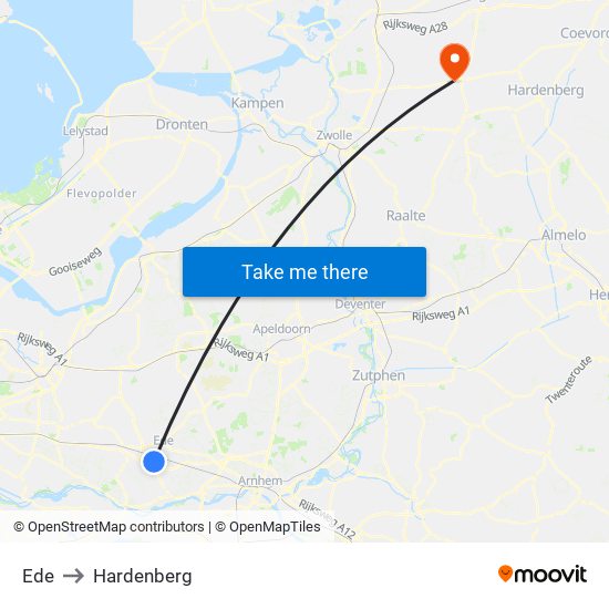 Ede to Hardenberg map